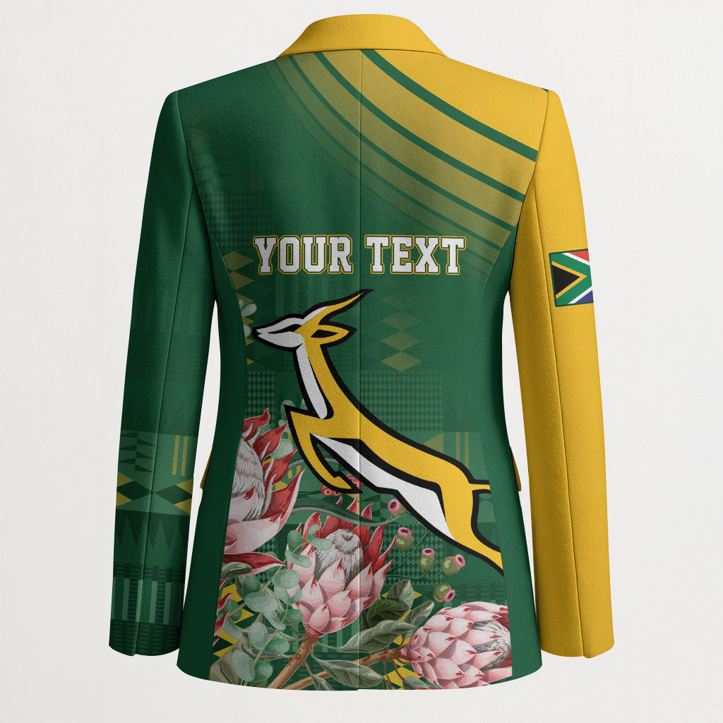 South Africa Rugby Personalized Bokke Champions Blazer