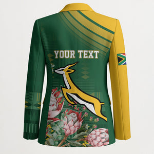 South Africa Rugby Personalized Bokke Champions Blazer
