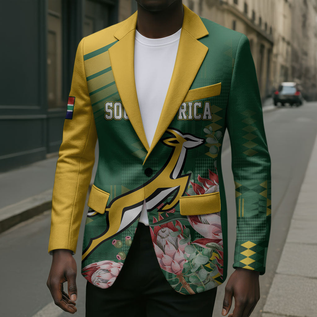 South Africa Rugby Personalized Bokke Champions Blazer