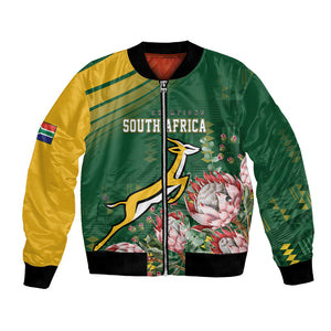 South Africa Rugby Personalized Bokke Champions Bomber Jacket