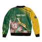 South Africa Rugby Personalized Bokke Champions Bomber Jacket