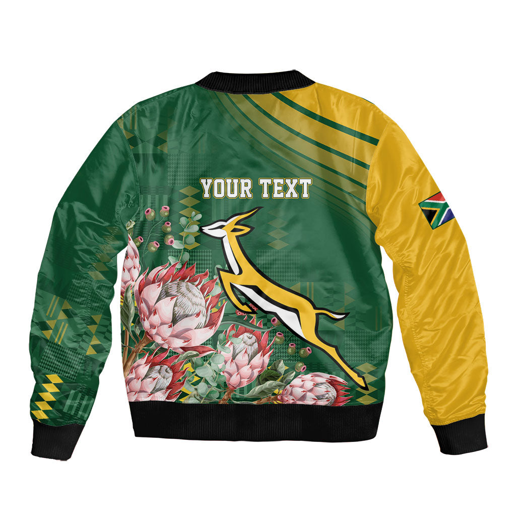 South Africa Rugby Personalized Bokke Champions Bomber Jacket