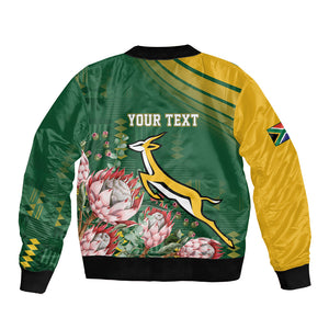 South Africa Rugby Personalized Bokke Champions Bomber Jacket