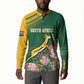 South Africa Rugby Personalized Bokke Champions Button Sweatshirt