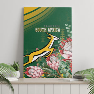 South Africa Rugby Bokke Champions Canvas Wall Art