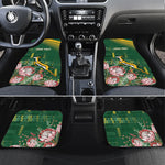 South Africa Rugby Personalized Bokke Champions Car Mats