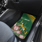 South Africa Rugby Personalized Bokke Champions Car Mats