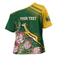 South Africa Rugby Personalized Bokke Champions Cross Shoulder Shirt