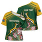 South Africa Rugby Personalized Bokke Champions Cross Shoulder Shirt