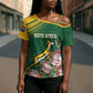 South Africa Rugby Personalized Bokke Champions Cross Shoulder Shirt