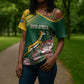 South Africa Rugby Personalized Bokke Champions Cross Shoulder Shirt