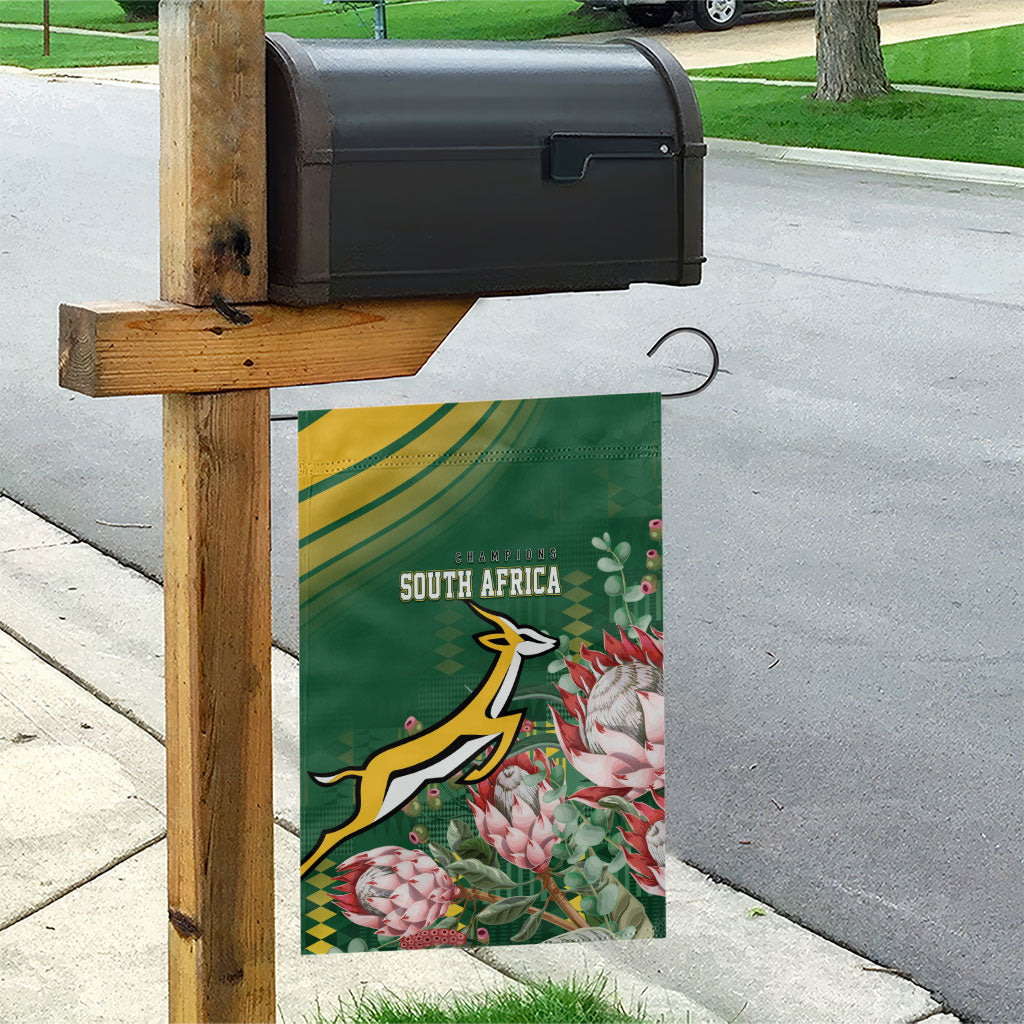 South Africa Rugby Bokke Champions Garden Flag