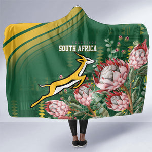 South Africa Rugby Bokke Champions Hooded Blanket