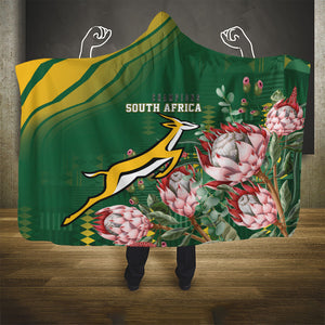 South Africa Rugby Bokke Champions Hooded Blanket