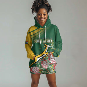 South Africa Rugby Personalized Bokke Champions Hoodie Dress