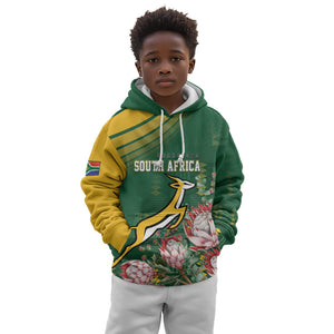 South Africa Rugby Personalized Bokke Champions Kid Hoodie
