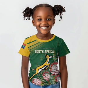 South Africa Rugby Personalized Bokke Champions Kid T shirt