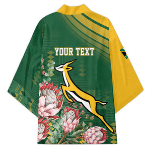 South Africa Rugby Personalized Bokke Champions Kimono