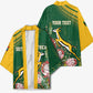 South Africa Rugby Personalized Bokke Champions Kimono