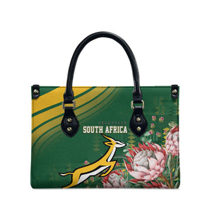 South Africa Rugby Bokke Champions Leather Bag