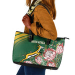 South Africa Rugby Bokke Champions Leather Tote Bag