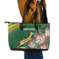 South Africa Rugby Bokke Champions Leather Tote Bag