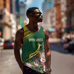 South Africa Rugby Personalized Bokke Champions Men Tank Top