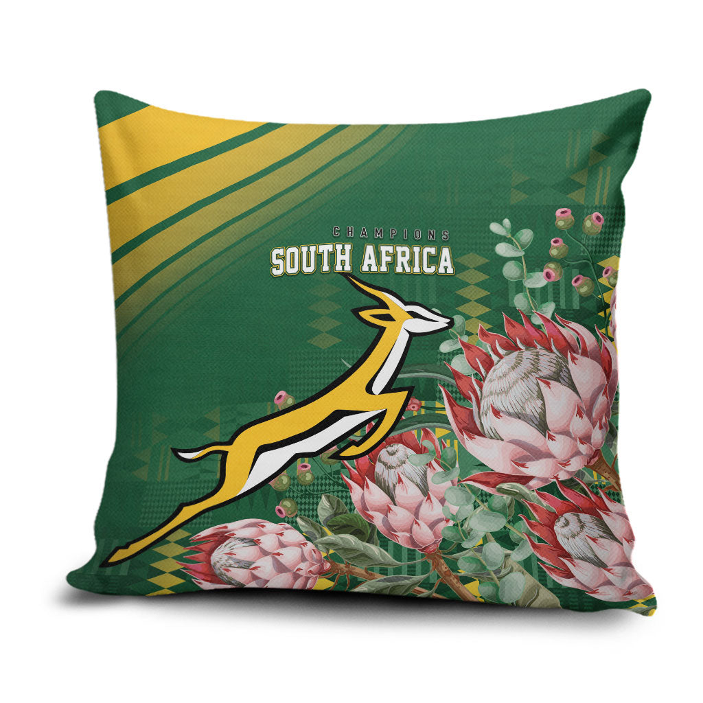 South Africa Rugby Bokke Champions Pillow Cover