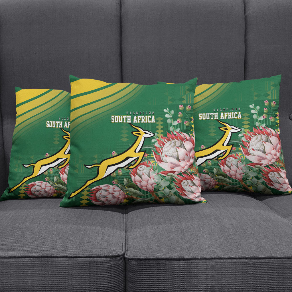 South Africa Rugby Bokke Champions Pillow Cover
