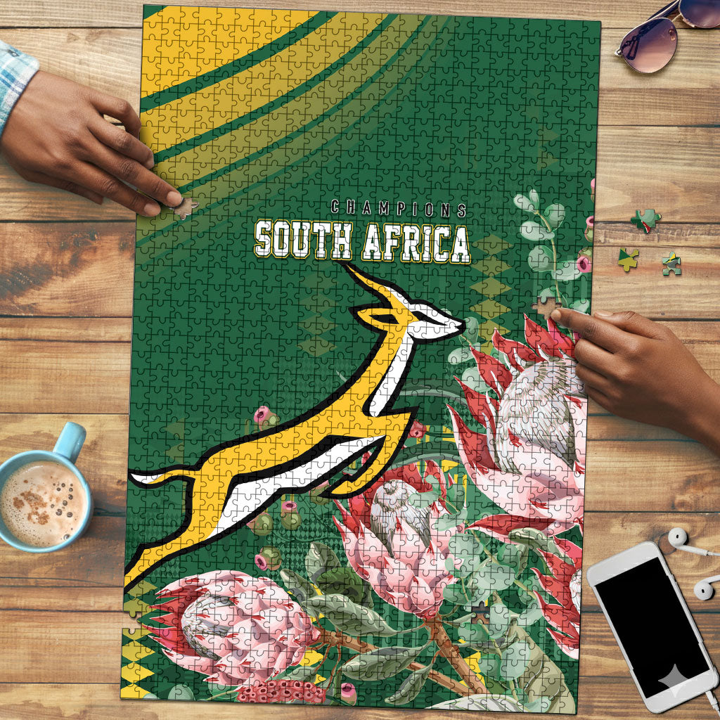 South Africa Rugby Bokke Champions Puzzle