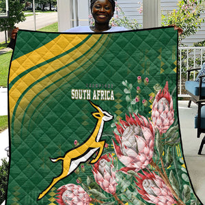 South Africa Rugby Bokke Champions Quilt