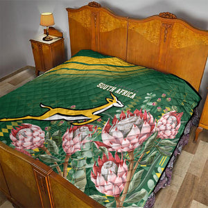 South Africa Rugby Bokke Champions Quilt