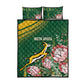 South Africa Rugby Bokke Champions Quilt Bed Set