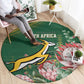 South Africa Rugby Bokke Champions Round Carpet