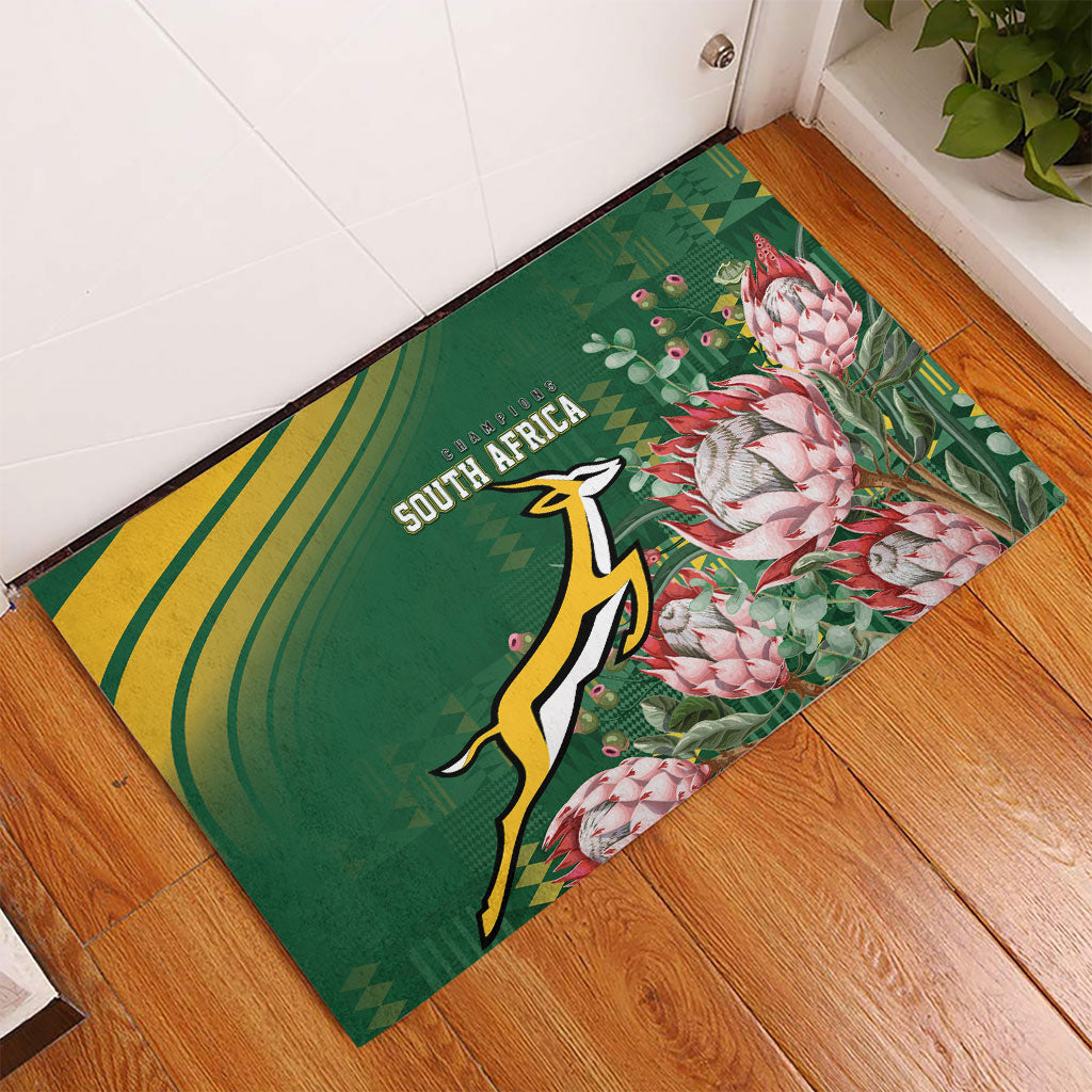 South Africa Rugby Bokke Champions Rubber Doormat