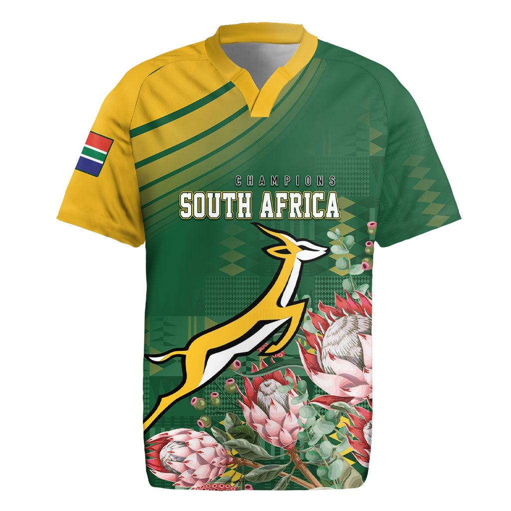South Africa Rugby Personalized Bokke Champions Rugby Jersey