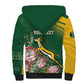 South Africa Rugby Personalized Bokke Champions Sherpa Hoodie