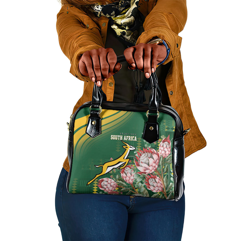South Africa Rugby Bokke Champions Shoulder Handbag