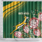 South Africa Rugby Bokke Champions Shower Curtain