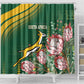 South Africa Rugby Bokke Champions Shower Curtain