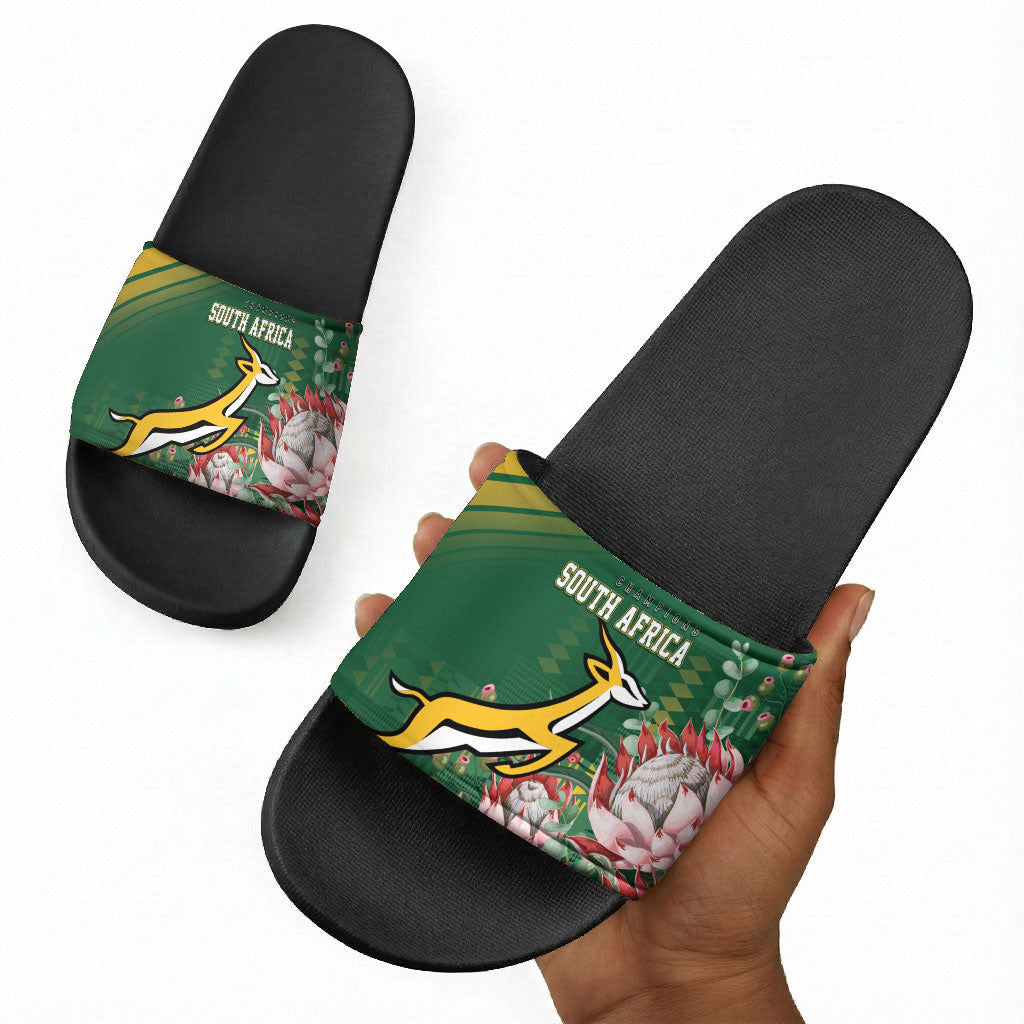 South Africa Rugby Bokke Champions Slide Sandals