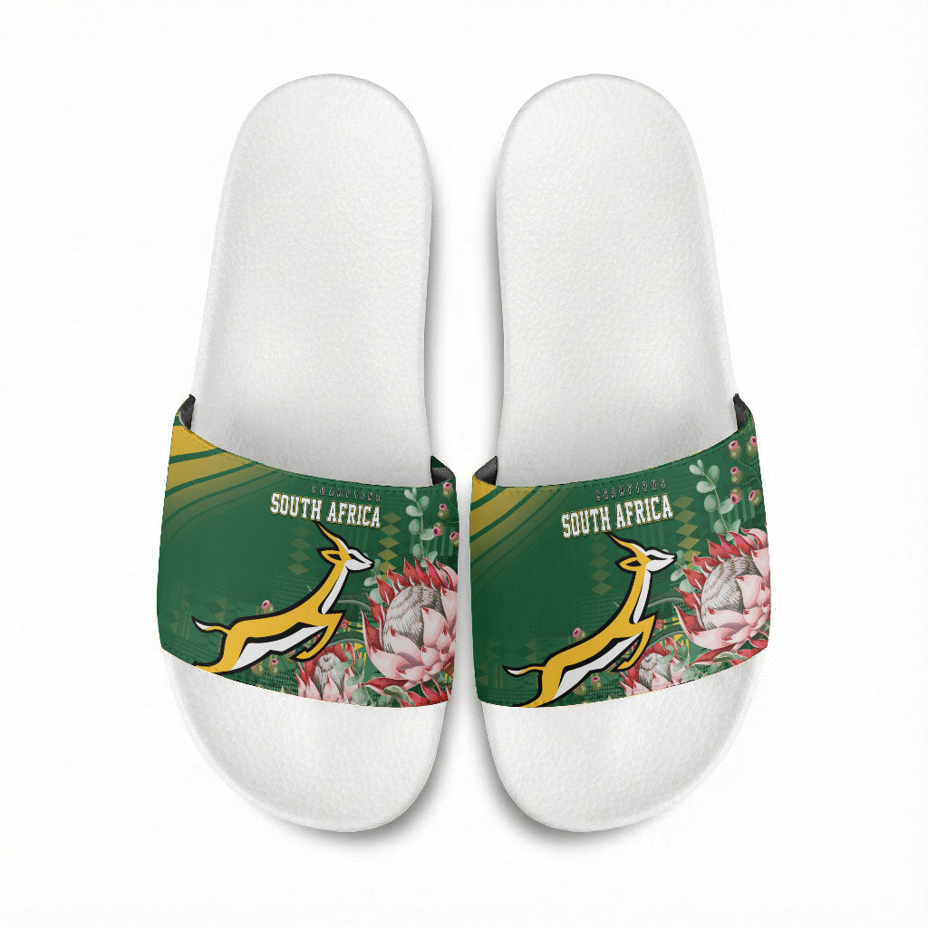 South Africa Rugby Bokke Champions Slide Sandals