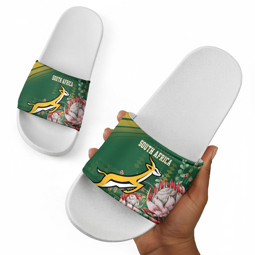 South Africa Rugby Bokke Champions Slide Sandals