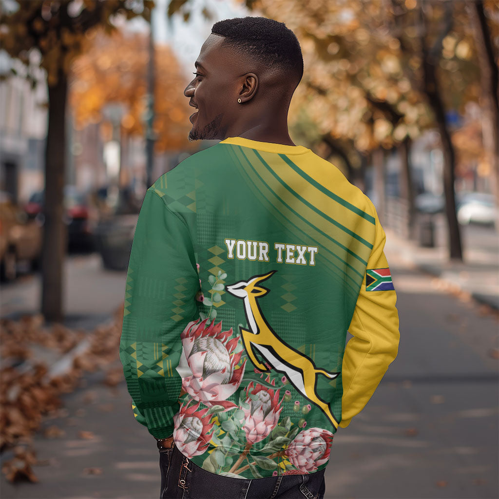 South Africa Rugby Personalized Bokke Champions Sweatshirt
