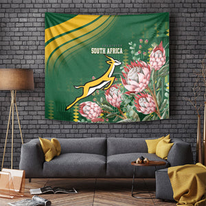 South Africa Rugby Bokke Champions Tapestry