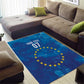 Cape Verde Tubaroes Azuis Custom Area Rug Break The Waves - African Pride