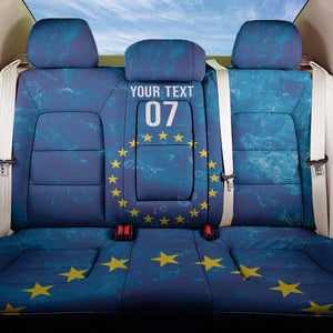 Cape Verde Tubaroes Azuis Custom Back Car Seat Cover Break The Waves - African Pride