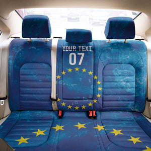 Cape Verde Tubaroes Azuis Custom Back Car Seat Cover Break The Waves - African Pride