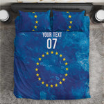 Cape Verde Tubaroes Azuis Custom Bedding Set Break The Waves - African Pride