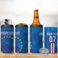 Cape Verde Tubaroes Azuis 4 in 1 Can Cooler Tumbler Break The Waves - African Pride